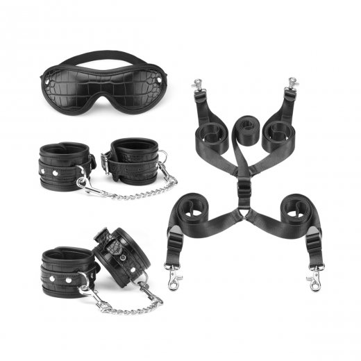 Sada bond�na Liebe Seele Temptation Under Bed Mattress Restraint Kit �ierna