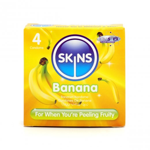 Kond�m Skins Banana 4 ks