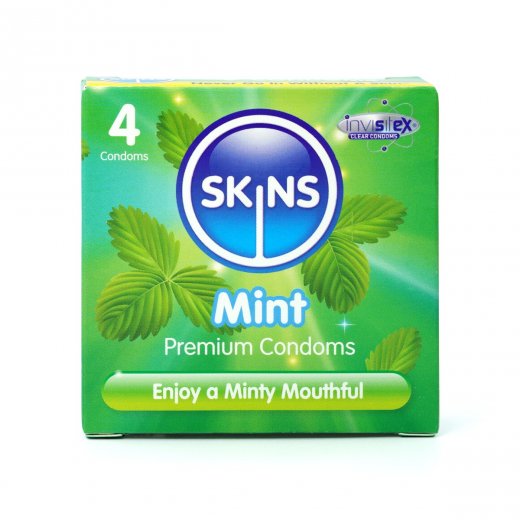 Kond�m Skins Mint 4 ks
