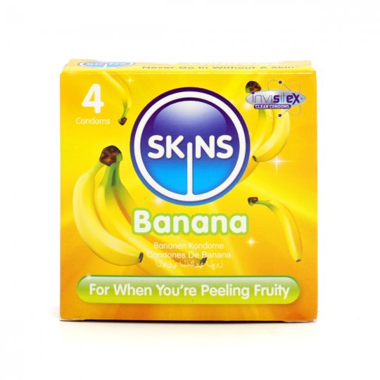 Kond�m Skins Banana 4 ks