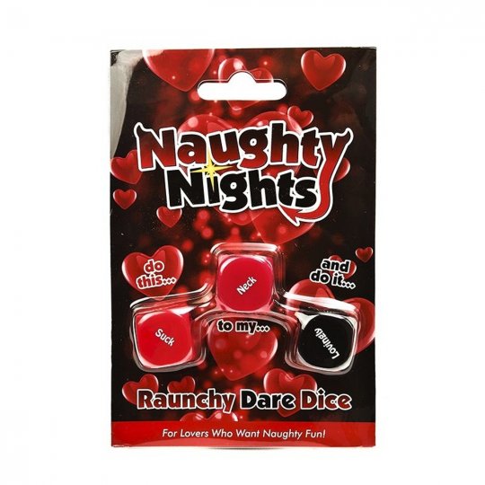 Hra kocky Creative Conceptions Naughty Nights Raunchy Dare Dice - EN verzia