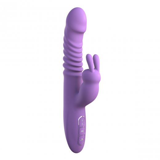Vibr�tor Pipedream Fantasy For Her Thrusting Silicone Rabbit fialov�