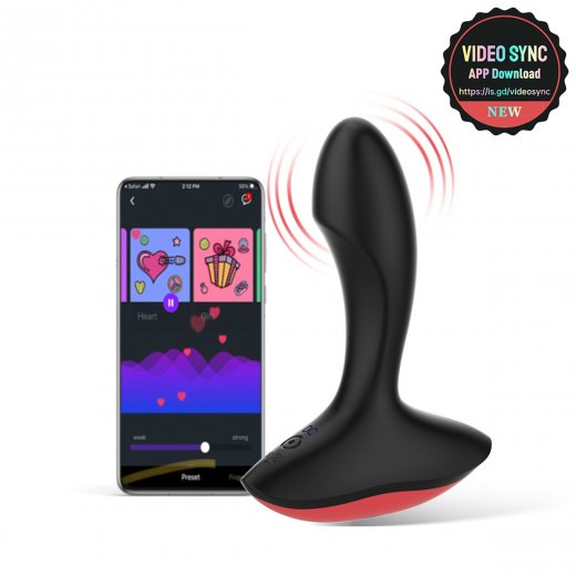 Stimul�tor prostaty Magic Motion SOLSTICE App Controlled �ierny