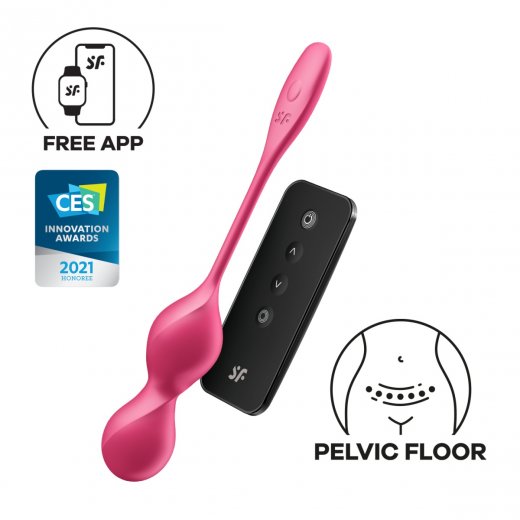 Vibra�n� guli�ky SATISFYER Love Birds 2 Connect App ru�ov�