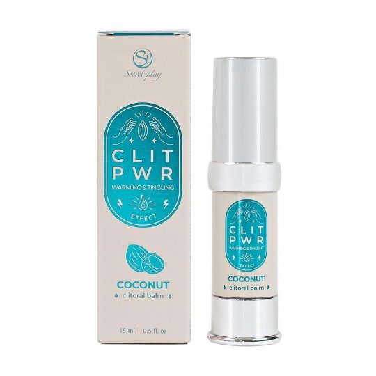 Stimula�n� balz�m na klitoris SECRET PLAY CLIT PWR Coconut 15 ml