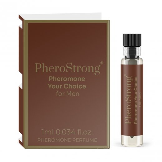 Parf�m s ferom�nmi PheroStrong Your Choice pre mu�ov 1 ml