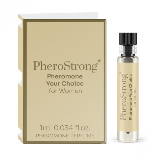 Parf�m s ferom�nmi PheroStrong Your Choice pre �eny 1 ml