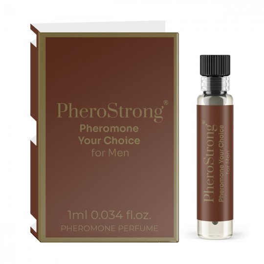 Parf�m s ferom�nmi PheroStrong Your Choice pre mu�ov 1 ml