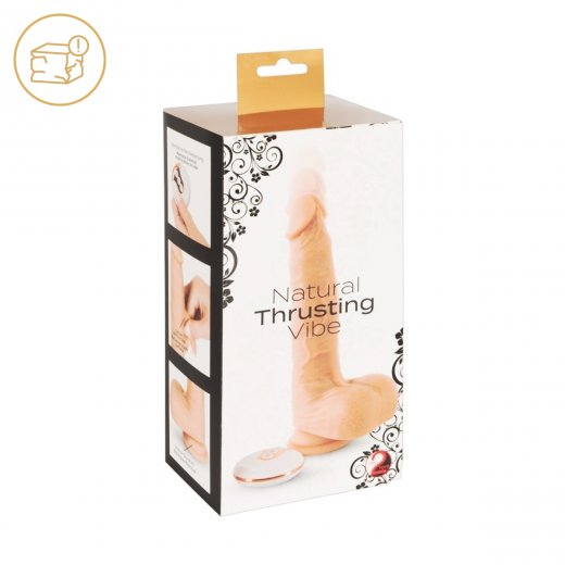 Vibr�tor You2Toys Natural Thrusting Vibe - po�koden� obal