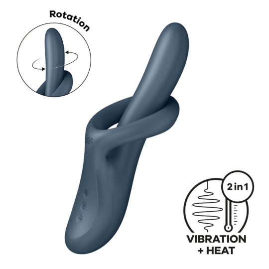 Vibr�tor SATISFYER Heat Flex 4 modr�