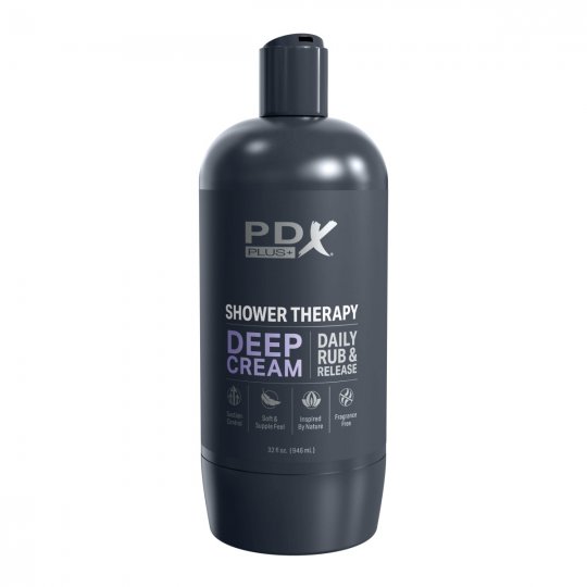 Masturb�tor Pipedream PDX Plus Shower Therapy Deep Cream biely