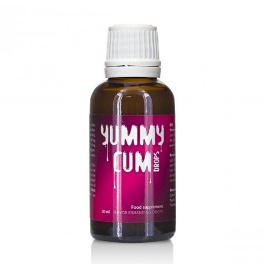 Kvapky YUMMY CUM Drops 30 ml - expir�cia 2/25