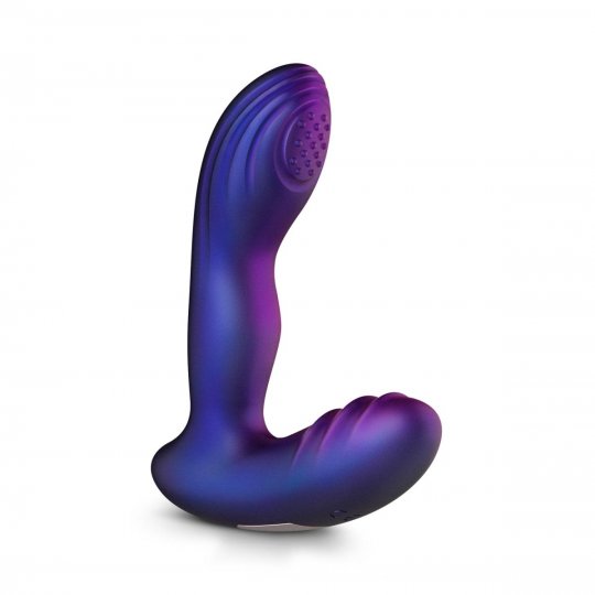 Kol�k an�lny HUEMAN Galaxy Tapping Butt Plug modr�