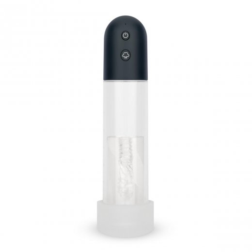 V�kuov� pumpa Boners Automatic Penis Pump with Sleeve modr�