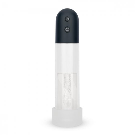 V�kuov� pumpa Boners Automatic Penis Pump with Sleeve modr�