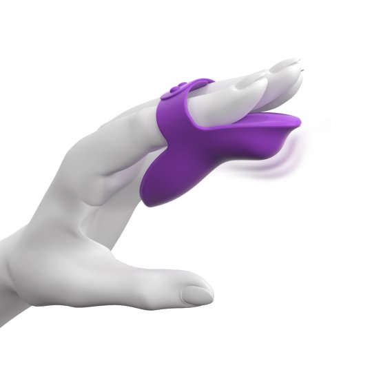 Stimul�tor Pipedream Fantasy For Her Finger Vibe fialov�