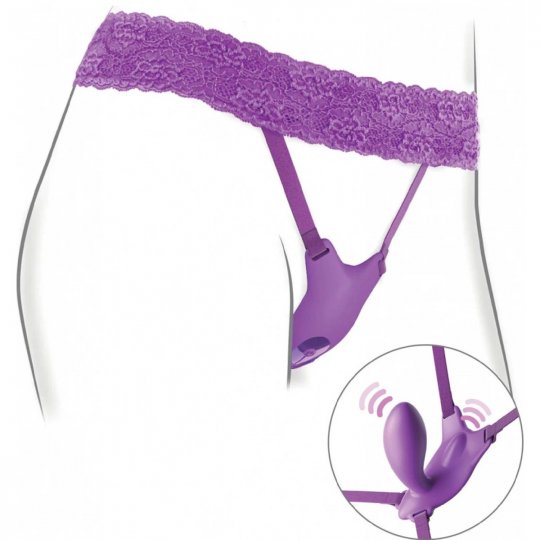 Vibr�tor Pipedream Fantasy For Her Ultimate G-Spot Butterfly Strap-On fialov�