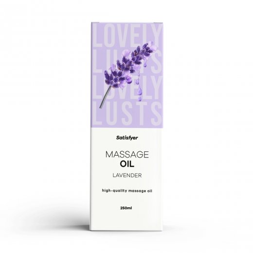 Olej mas�ny SATISFYER Lavender 250 ml