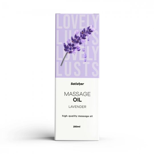 Olej mas�ny SATISFYER Lavender 250 ml