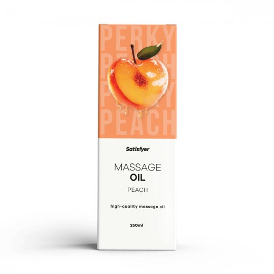 Olej mas�ny SATISFYER Peach 250 ml
