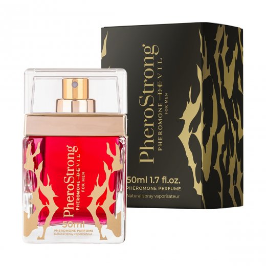 Parf�m s ferom�nmi PheroStrong Devil pre mu�ov 50 ml