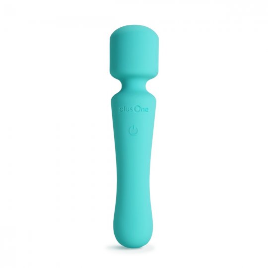 Mas�na hlavica PlusOne Vibrating Wand modr�