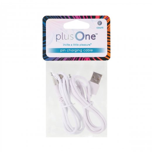 Nab�jac� USB k�bel PlusOne k PLO-6702DPK a PLO-6702LPK biely 2 ks