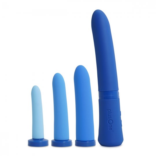 Sada vagin�lnych dilat�torov PlusOne Glow modr�
