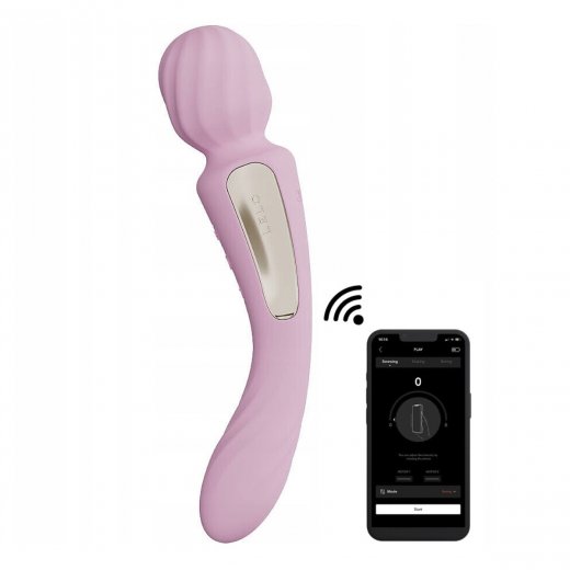 Mas�na hlavica a vibr�tor 2v1 LELO Switch ru�ov�