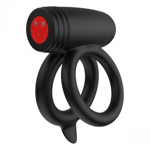 Kr��ok na penis Hidden Desire Extreme Penis Gear Elite Power Twin �ierny