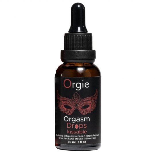 Kvapky Orgie Orgasm Drops Kissable 30 ml