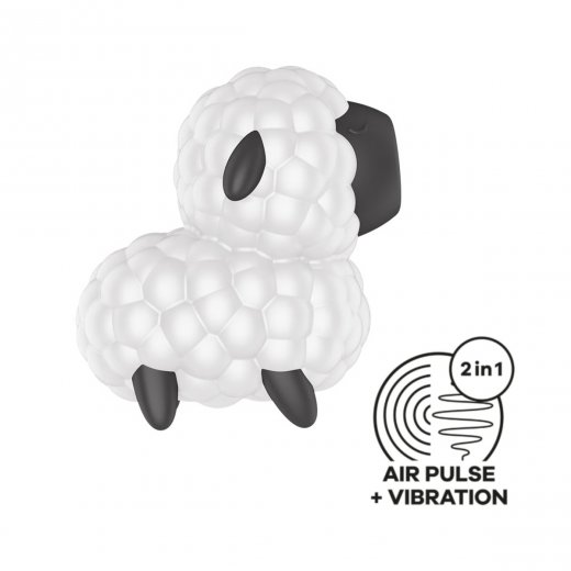 Stimul�tor klitorisu SATISFYER Dreamy Sheep biely