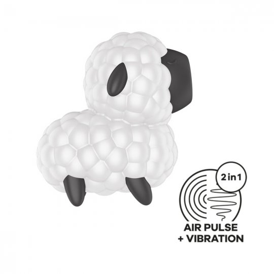 Stimul�tor klitorisu SATISFYER Dreamy Sheep biely