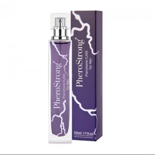 Parf�m s ferom�nmi PheroStrong Flare pre mu�ov 50 ml