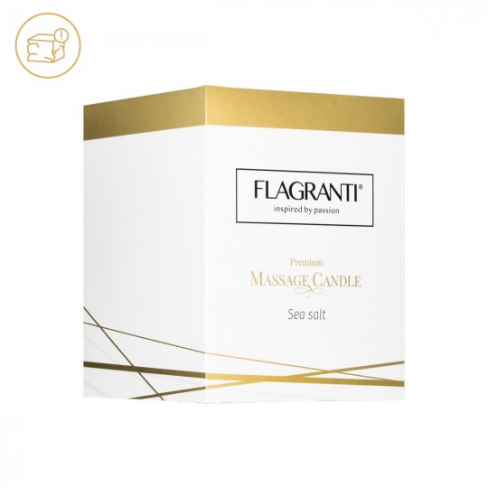 Svie�ka mas�na FLAGRANTI Sea Salt 70 ml - po�koden� obal
