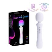 Mas�na hlavica PARADISE PLEASURE PRODUCTS Illumination The Wand biela