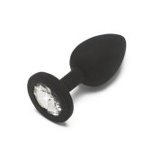 Kol�k an�lny TOYJOY DIAMOND BOOTY JEWEL mal� �ierny