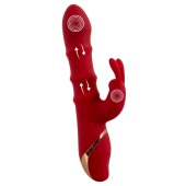 Vibr�tor You2Toys Rabbit with 3 Moving Rings �erven�