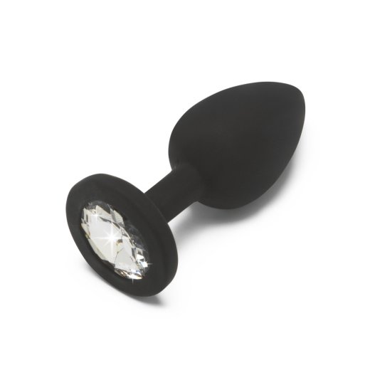 Kol�k an�lny TOYJOY DIAMOND BOOTY JEWEL mal� �ierny