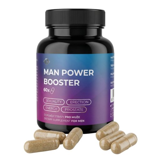 Man Power Booster � doplnok stravy pre mu�ov 60 kaps�l